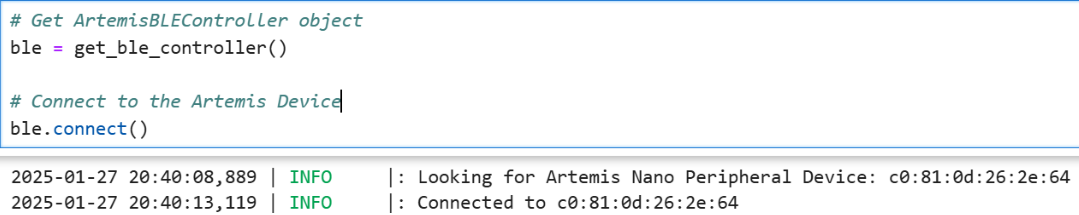 Virtual Environment terminal screenshot